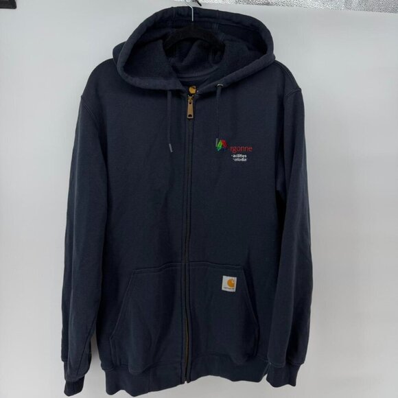 Carhartt Other - Carhartt Original Fit Medium Full Zip Navy Hoodie